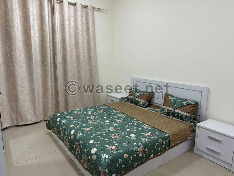 Furnished room and hall for rent in Al Shorouk Towers  6