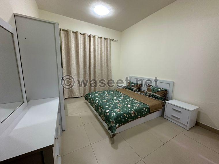 Furnished room and hall for rent in Al Shorouk Towers  8