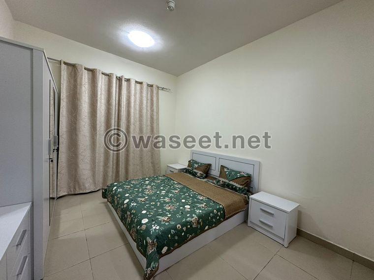 Furnished room and hall for rent in Al Shorouk Towers  9