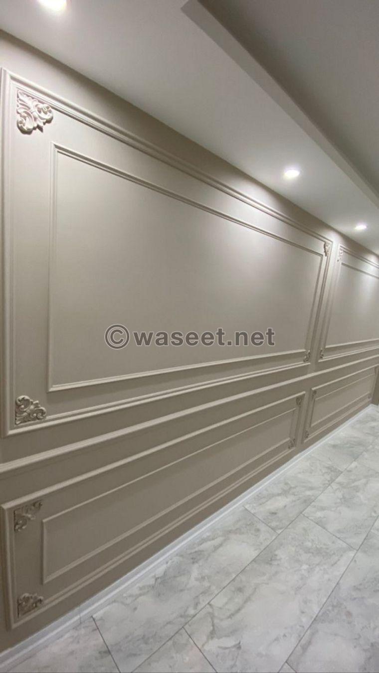 Wall and ceiling works for villas, apartments and projects 10