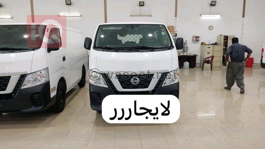 باص نيسان فإن شحن لايجارىرر 0