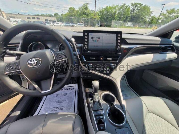 TOYOTA CAMRY 2022 XLE 7