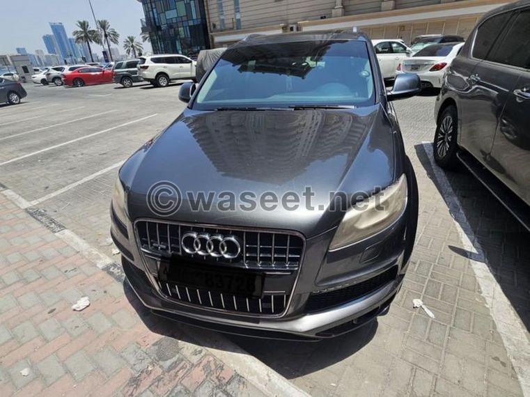 Audi Q7 in great condition 2012  0