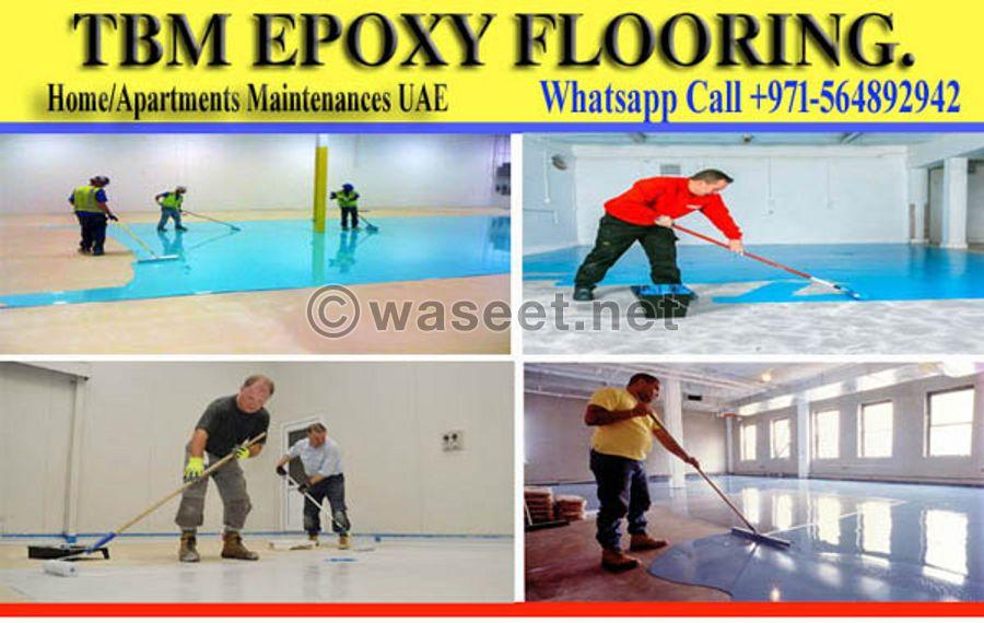 Low Cost Epoxy Flooring Applicator Company in Dubai Ajman Sharjah 0