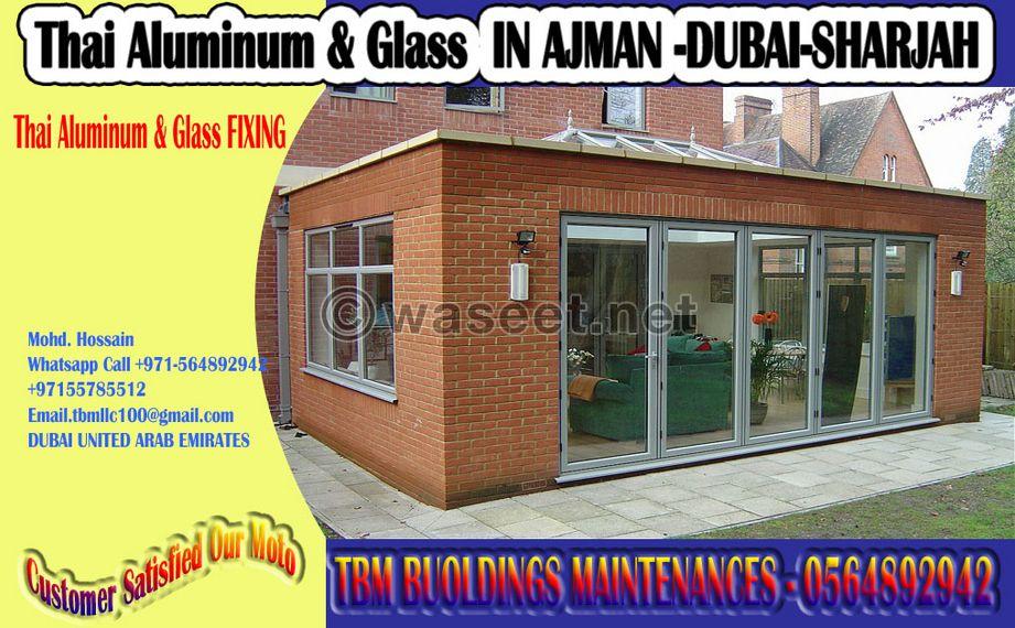 Ajman glass partition contractor 2