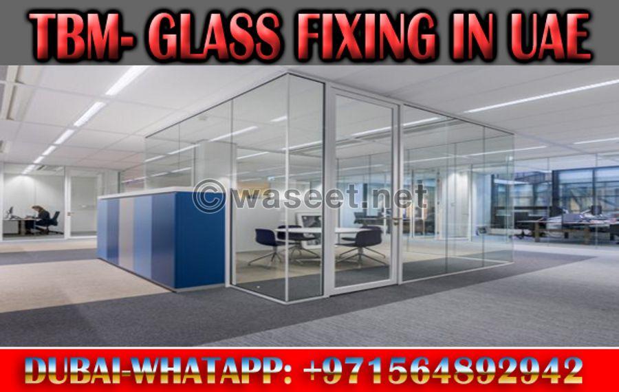 Ajman glass partition contractor 3