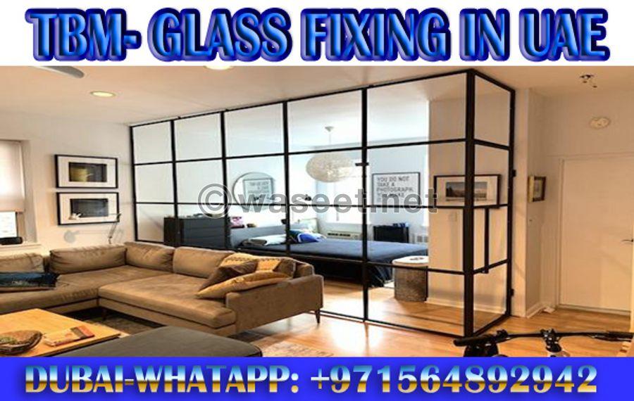 Ajman glass partition contractor 5