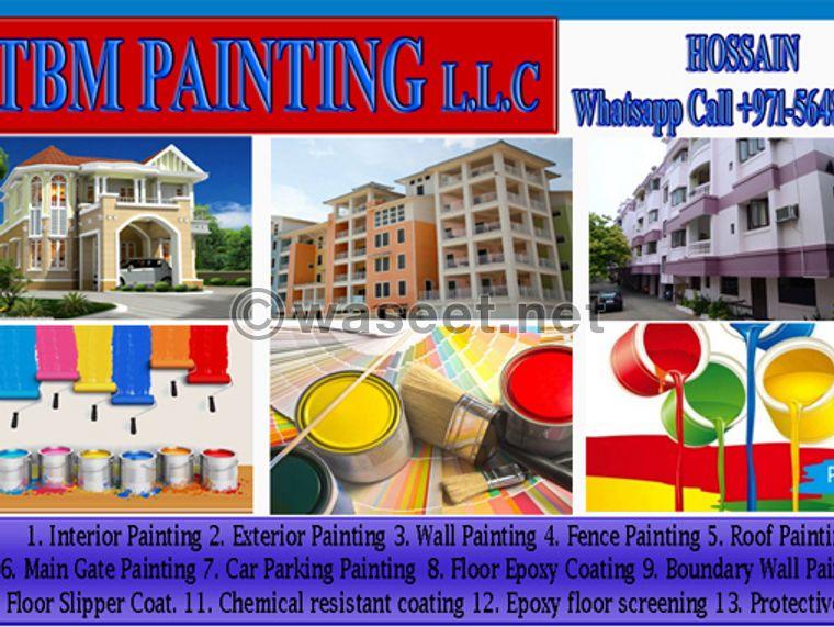 Building Painting work Contractor in Dubai Ajman Sharjah 0