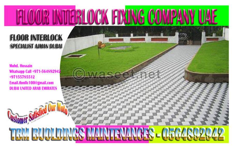 New Interlock Fixing work Contractor in Dubai Sharjah Ajman 1