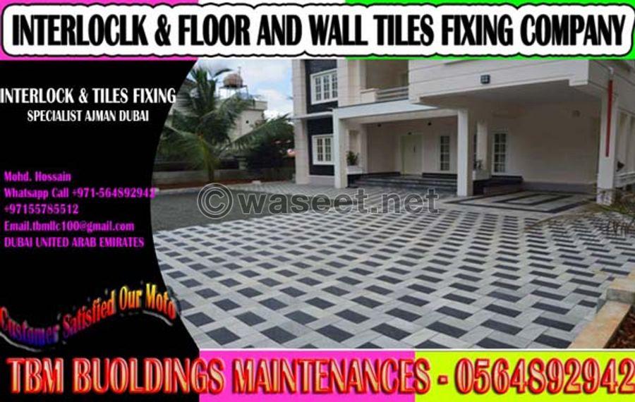 New Interlock Fixing work Contractor in Dubai Sharjah Ajman 2