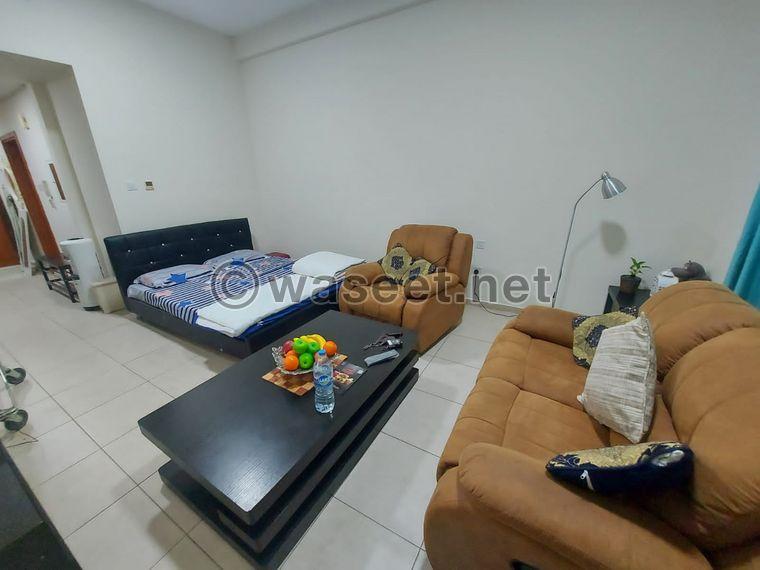 Fully furnished studio for rent in Dubai Silicon Oasis 1