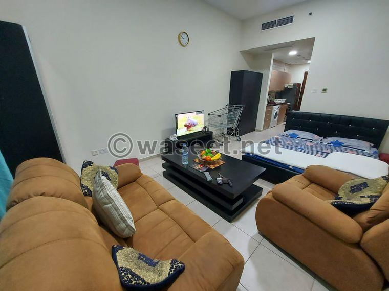 Fully furnished studio for rent in Dubai Silicon Oasis 7