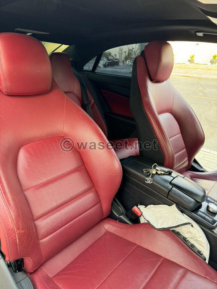 For sale: Mercedes-Benz E400 Coupe, model 2014  1