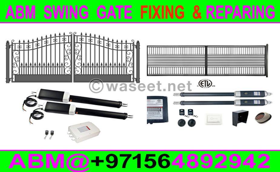 Swing Gate Opener Fixing Company Dubai Ajman Sharjah 3