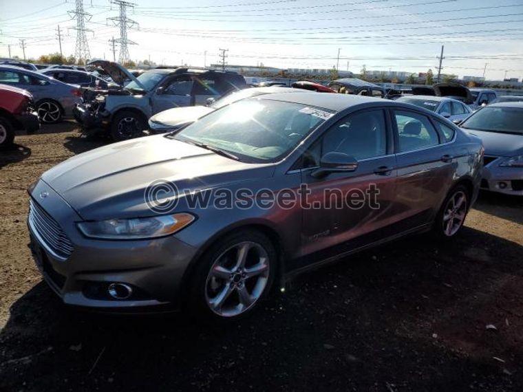 2013 ford fusion se hybrid 0