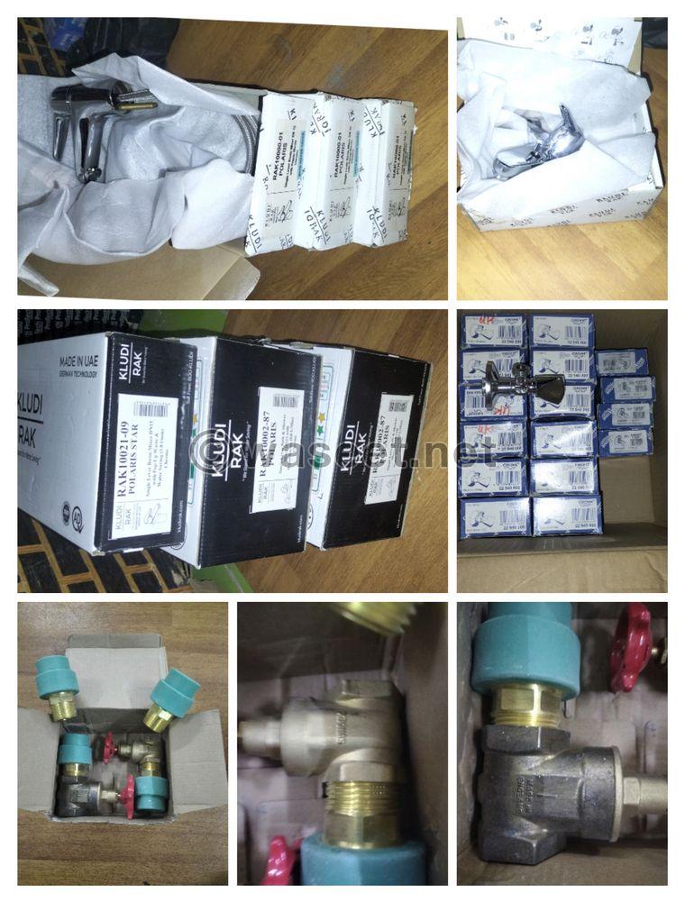 For sale new electrical and sanitary materials 2
