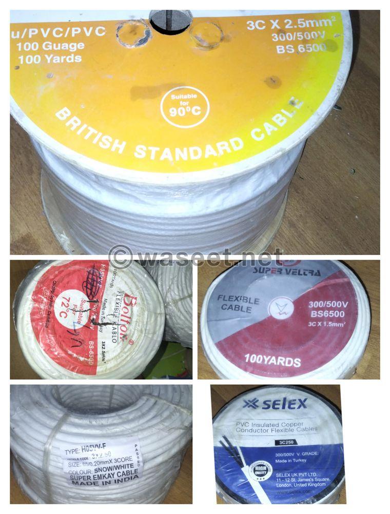 For sale new electrical and sanitary materials 1