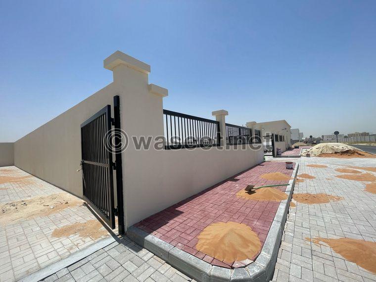 7500 square feet with boundary wall for rent in Al Jurf area  1