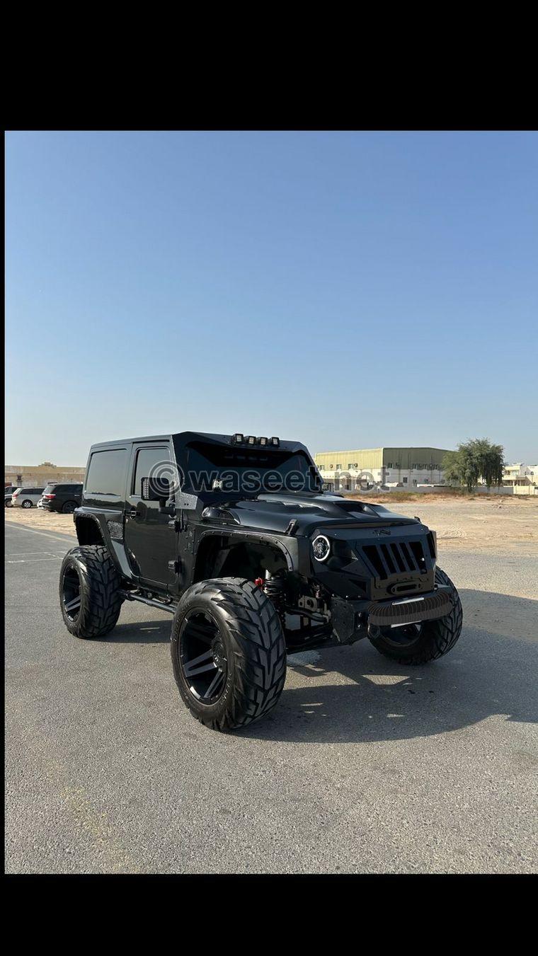 2015 Jeep Wrangler with a regular gearbox 1