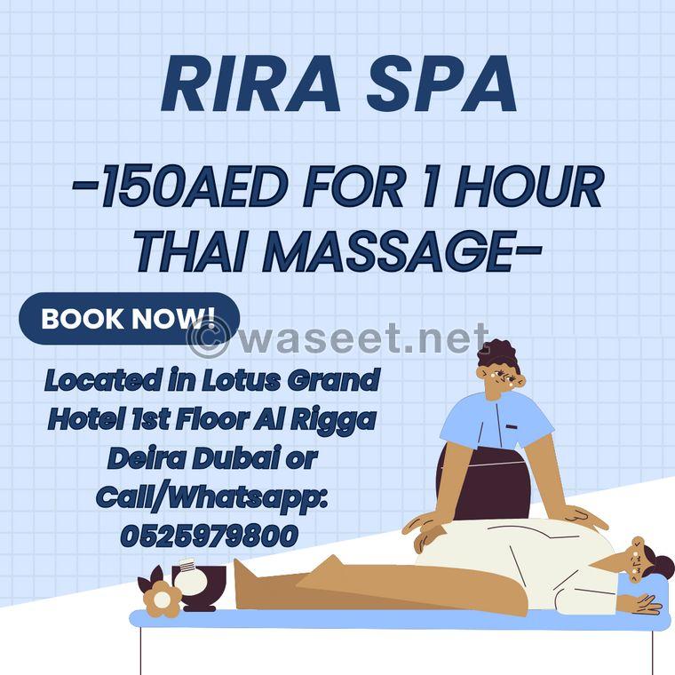 Rira Spa Offer  1