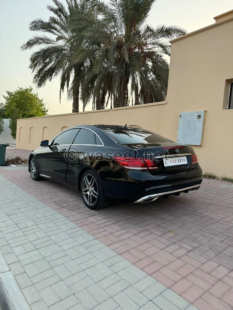 For sale: Mercedes-Benz E400 Coupe, model 2014  5