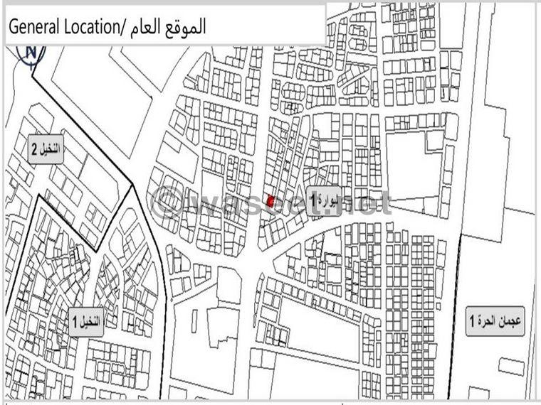 Land for sale in Ajman, Al Bostan area 2