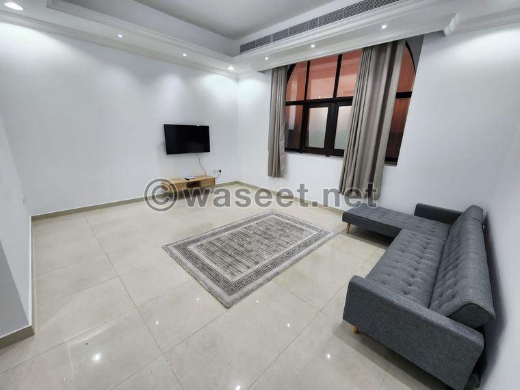 One bedroom furnished apartment is available for rent in Shakhbout 7