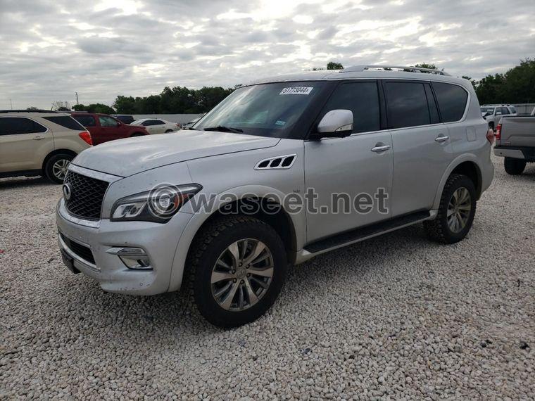 انفينيتي QX80 موديل 2017  0