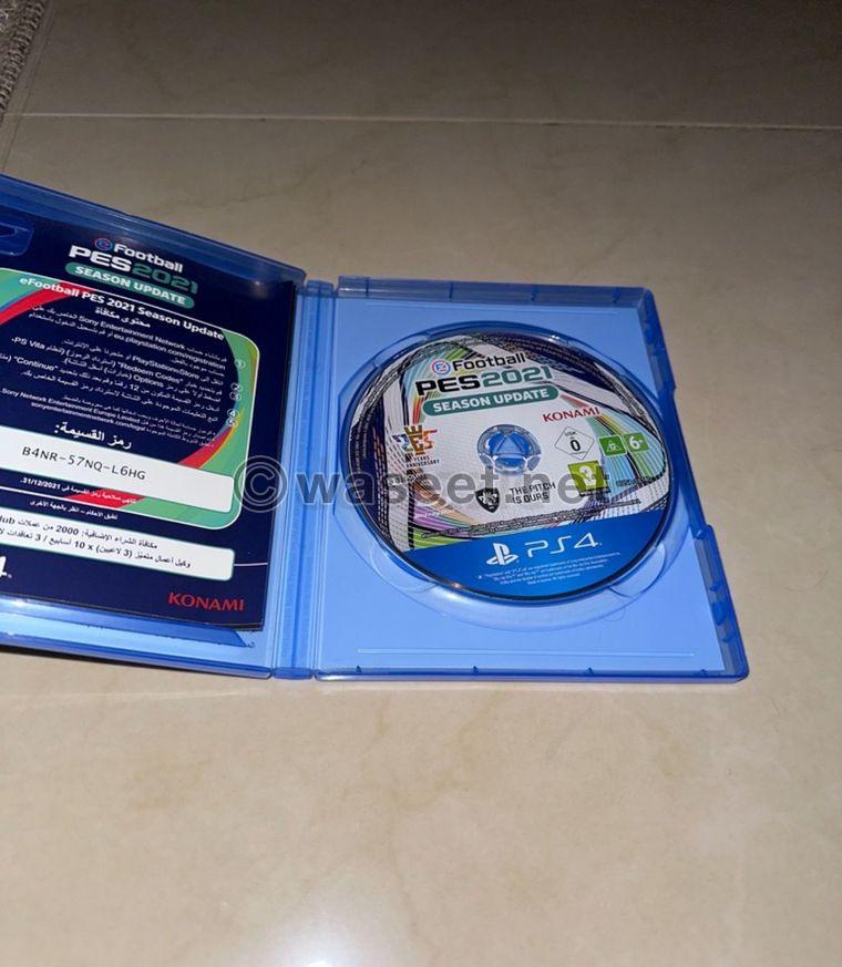 pes2021 football cd 1