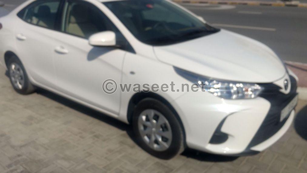 Toyota Yaris for rent at a reasonable price 5
