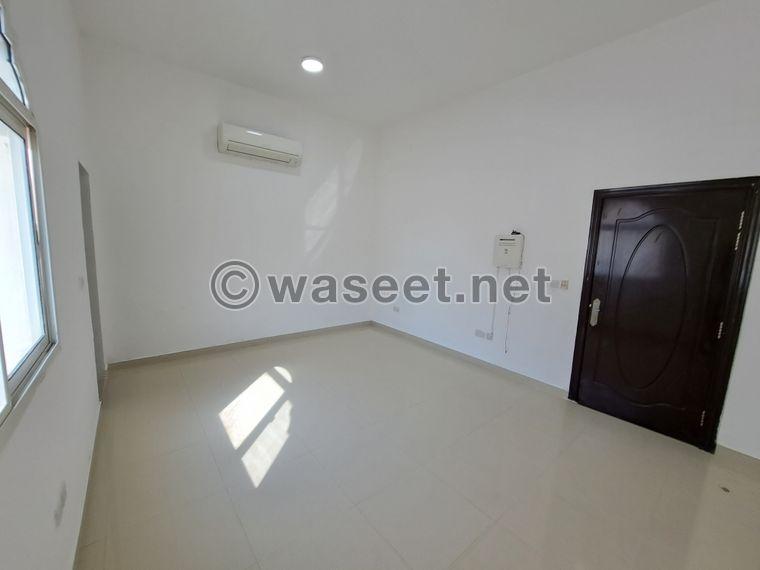For rent an apartment in a high-end villa in Shakhbout City 7