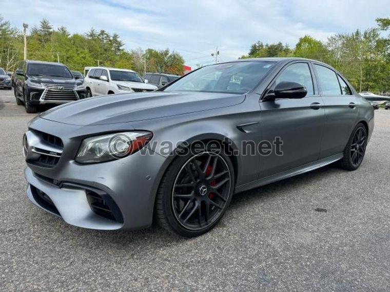 مرسيدس بنز E63 AMG s موديل 2018 1