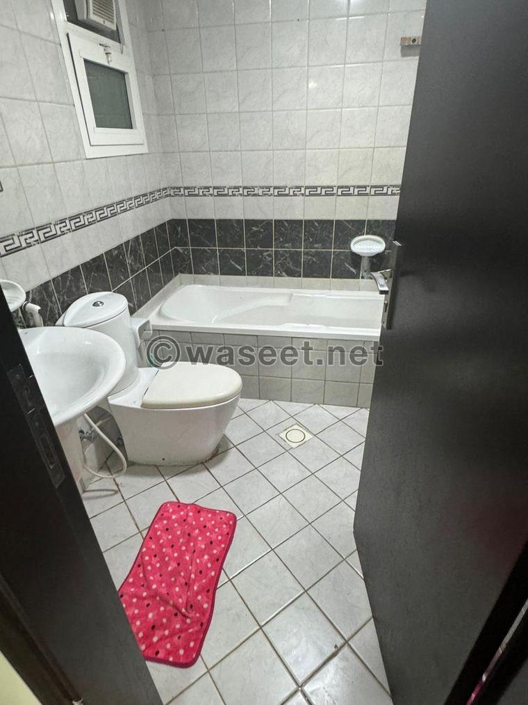  A room and a hall with a beautiful balcony with a beautiful view. 2 bathrooms in cooperation  9