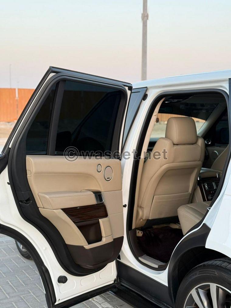 For sale Range Rover model 2015 3