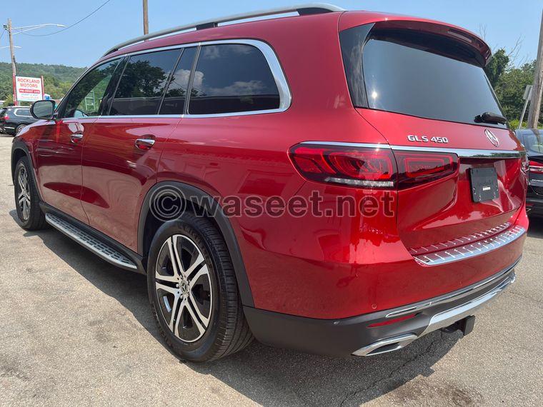 2020 مرسيدس بنز GLS GLS 450 4MATIC سيارات الدفع الرباعي 3