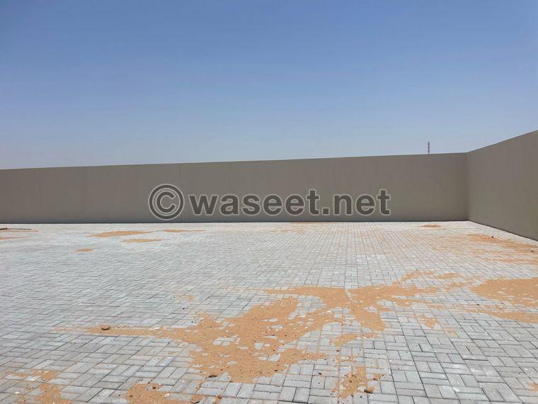 7500 square feet with boundary wall for rent in Al Jurf area  3