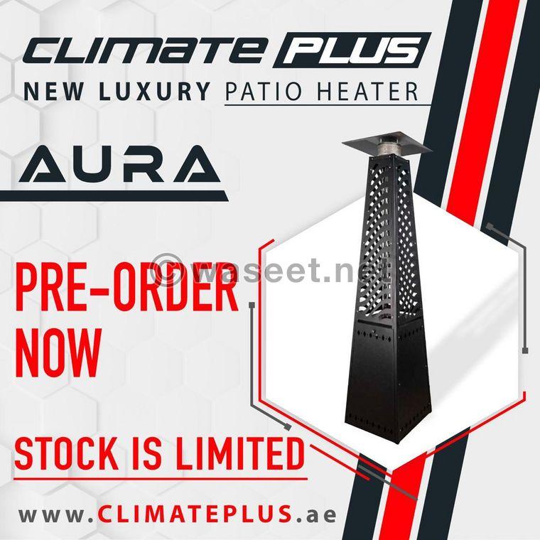 Climate Plus Aura Black Patio heater 0