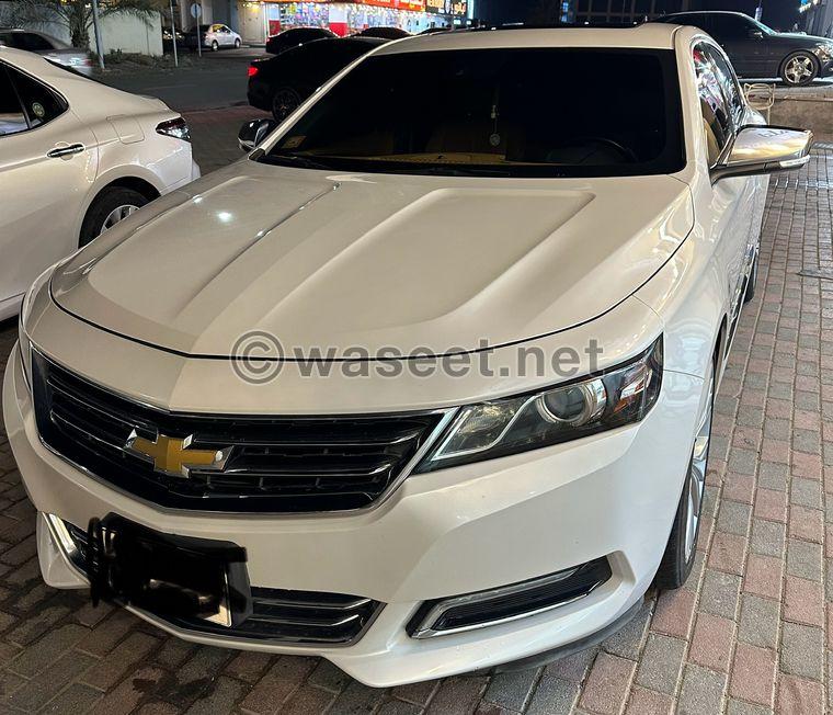 Chevrolet Impala for sale, model 2016  0