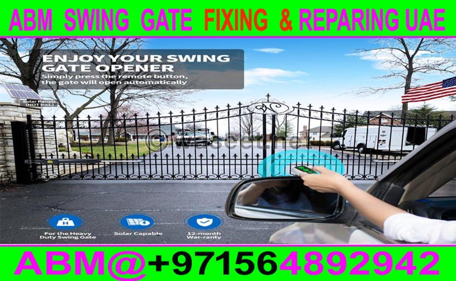 Swing Gate Opener Fixing Company Dubai Ajman Sharjah 7