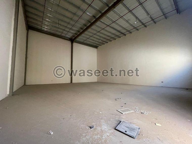 Square warehouse for rent in Al Jurf industrial area 2
