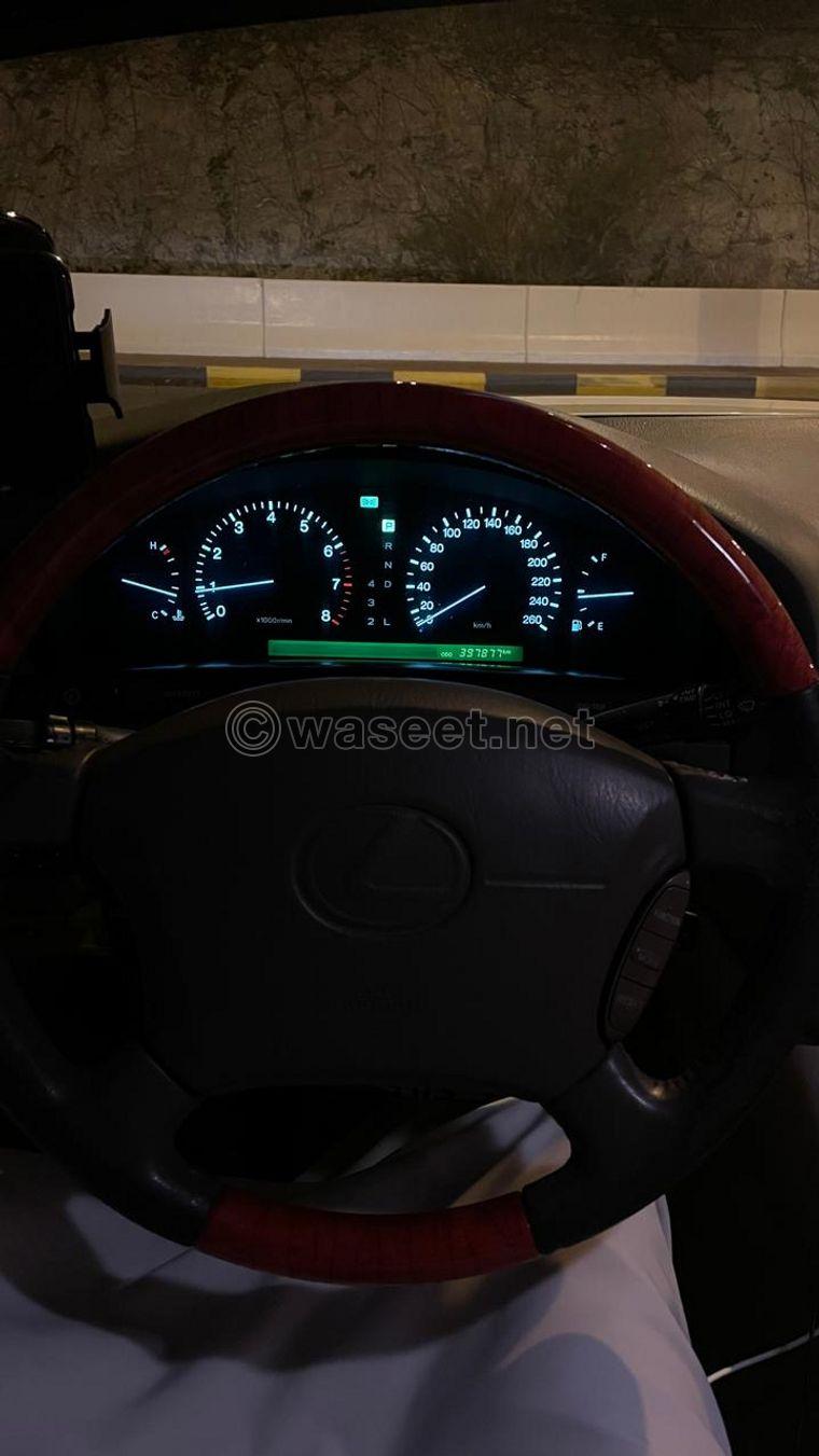 للبيع لكزس Ls400 موديل 2000 4