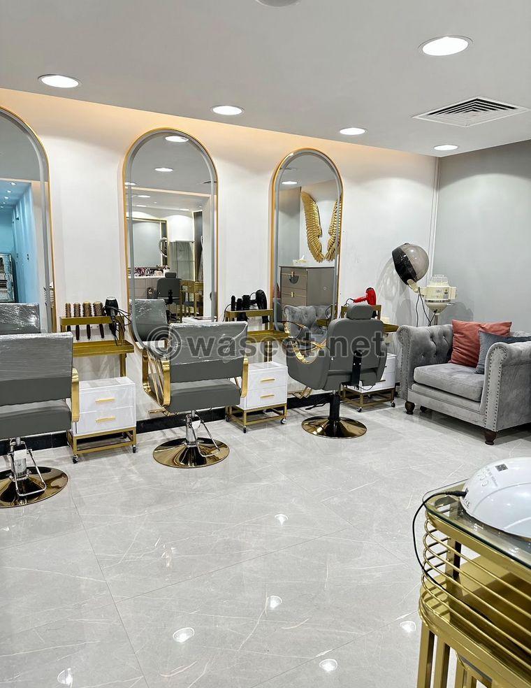  For sale a fully equipped women's salon  2