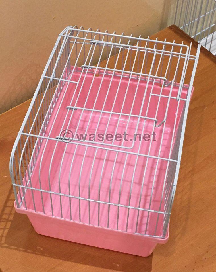 Mobile parrot cage only for small and medium sized parrots 3