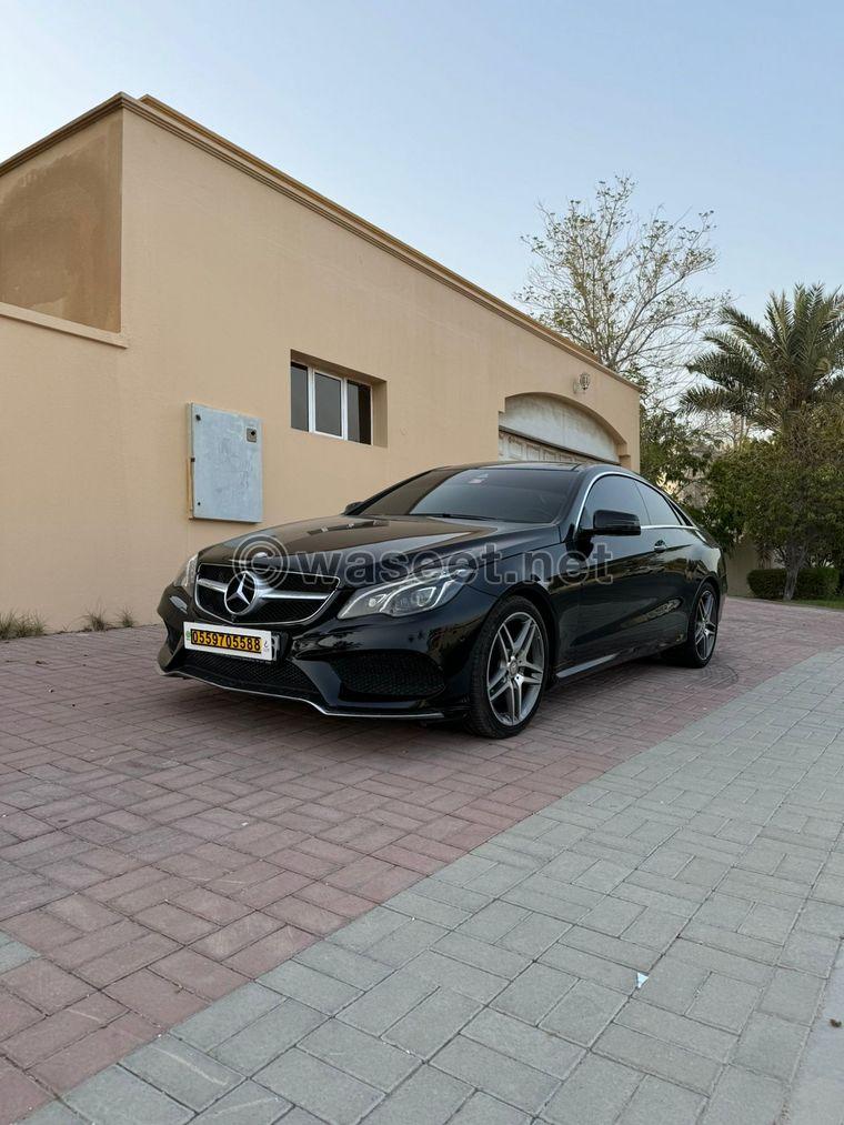 For sale: Mercedes-Benz E400 Coupe, model 2014  7