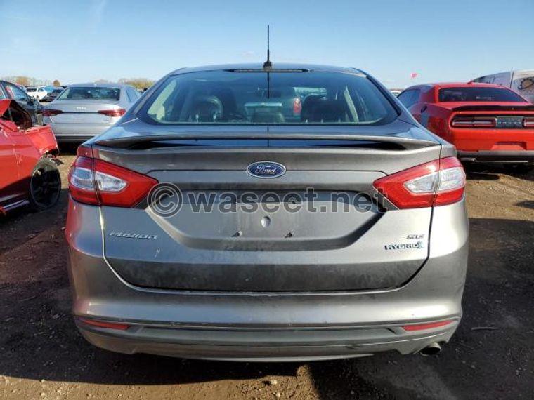 2013 ford fusion se hybrid 5