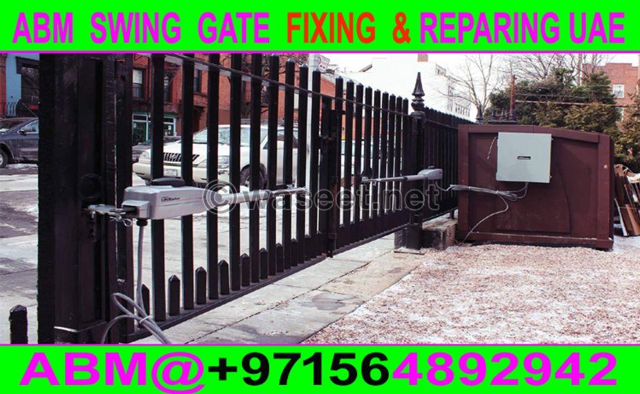 Swing Gate Opener Fixing Company Dubai Ajman Sharjah 9