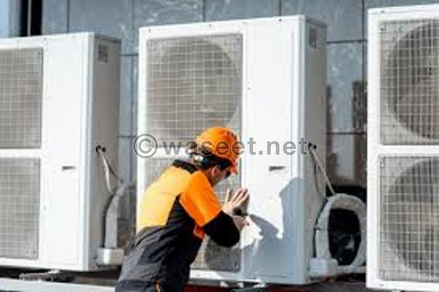 Air conditioner washing and maintenance 4