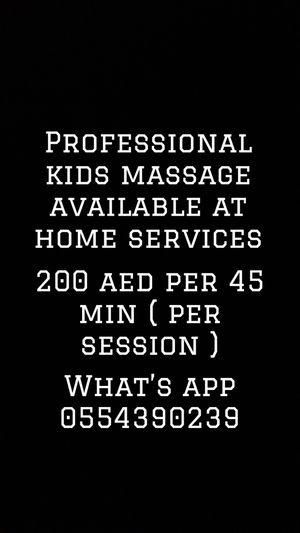 Kids massage available 