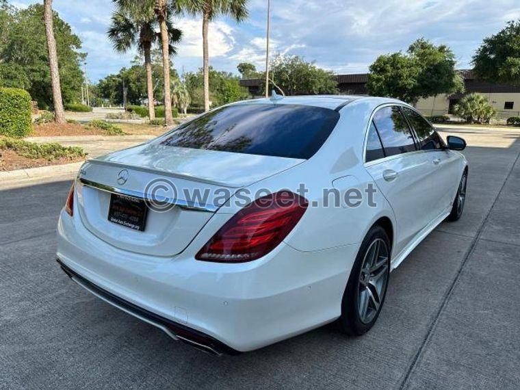 Mercedes Benz 550 S model 2015 4