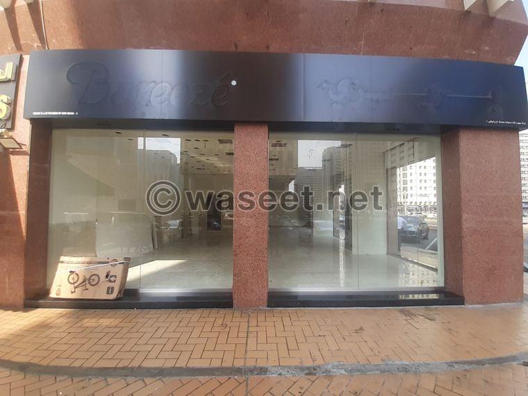 A wonderful shop for rent on Khalifa Street 1